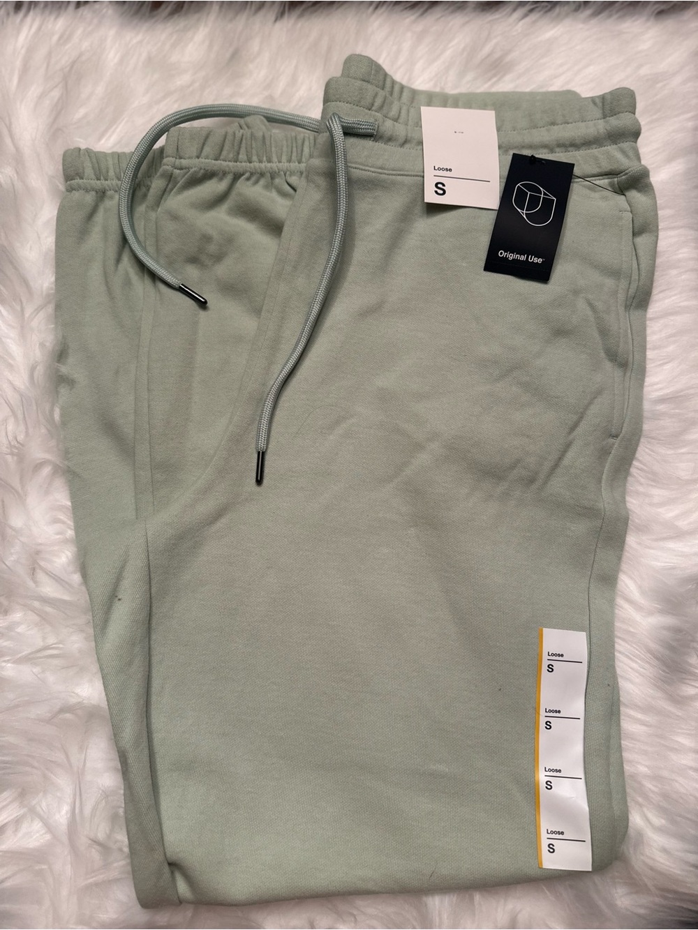 Original Use Sage Green Drawstring Joggers